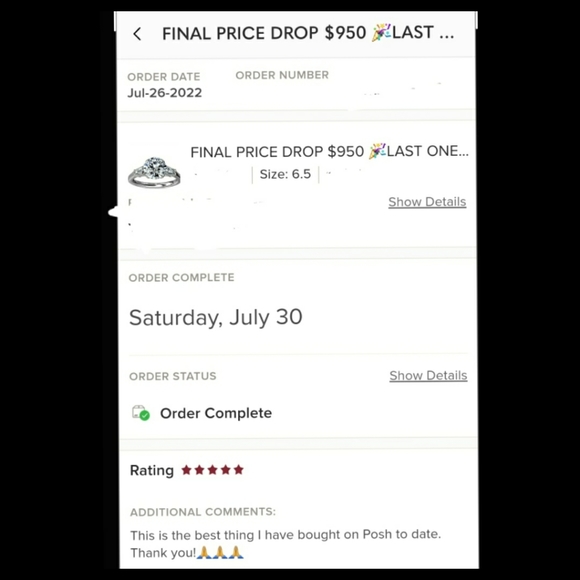 $1500 2CT Round Cut 14k White Gold Simulated Engagement - Picture 11 of 11